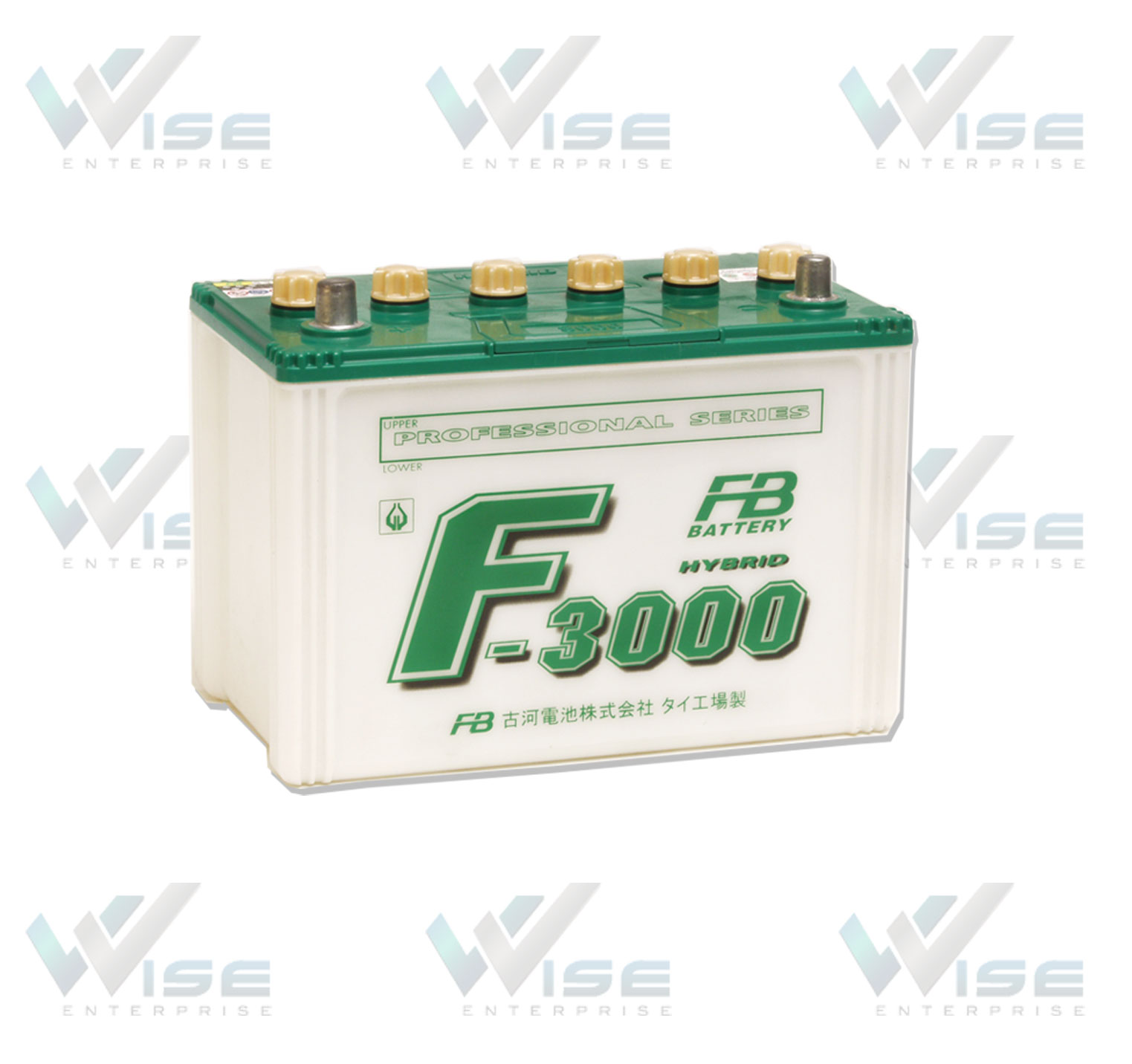 แบตเตอรี่รถยนต์ Automotive Batteries แบตเตอรี่แบบเติมน้ำกลั่นน้อย Hybrid Series แบตเตอรี่เอฟบี FB Battery